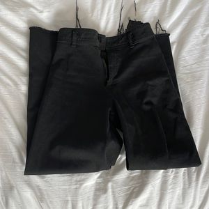 black zara jeans